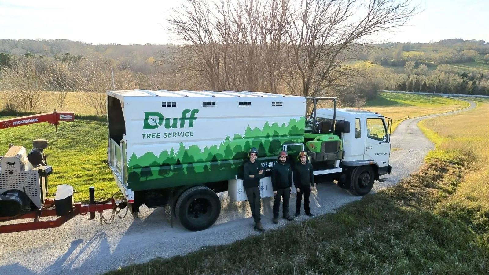 Duff Tree Service crew